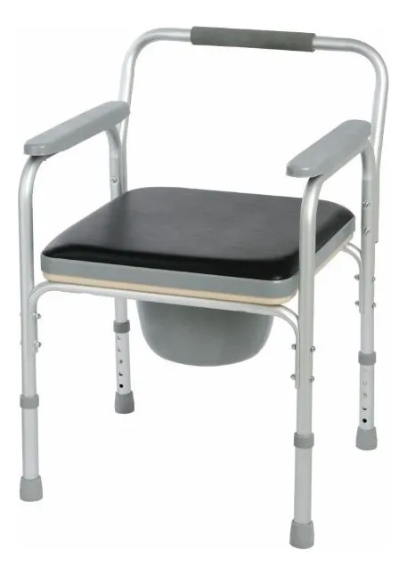 Inodoro portátil con patas y respaldo SILFAB