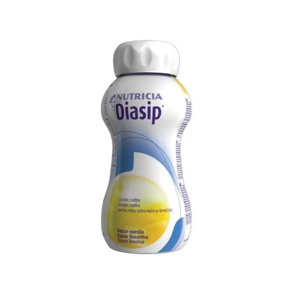 Diasip Vainilla 200ml. Suplemento. Nutricia 