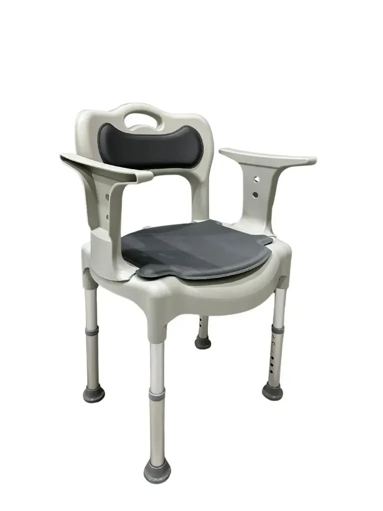 Silla de ducha con bacinilla
