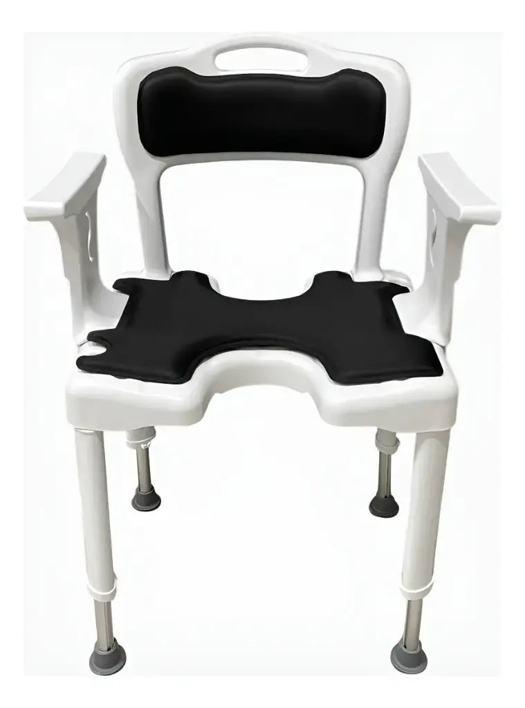 Silla de ducha supersuave 1105 (negra)