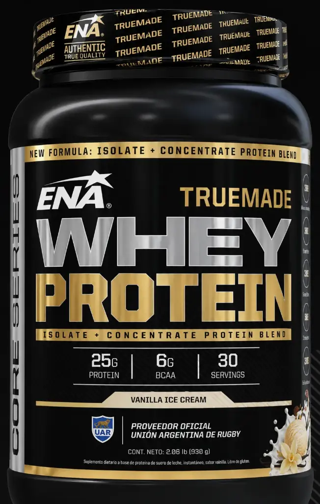 WHEY PROTEIN TRUE MADE VANILLA ICE CREAM ISOLATE + CONCENTRATE 2Lbs
