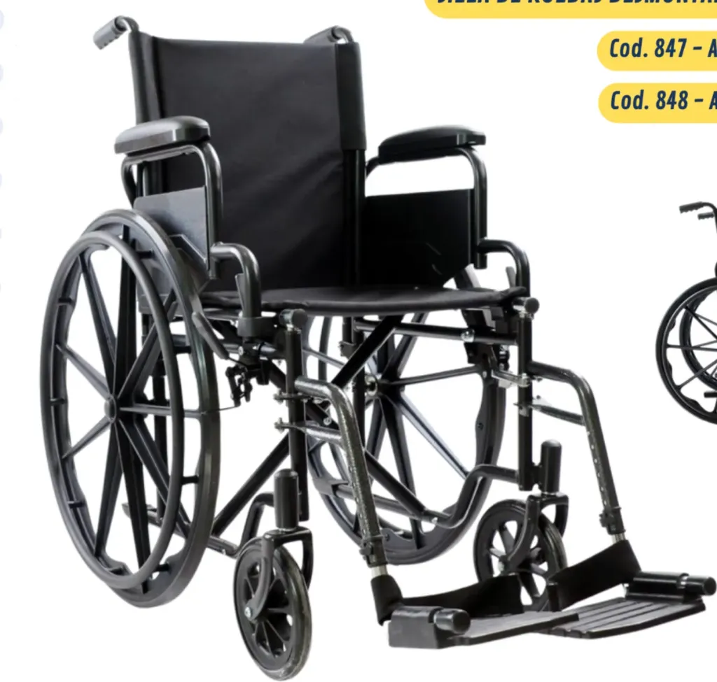 Silla de ruedas 20" MAXI REFORZADA 51 CM H067 (COD 064)